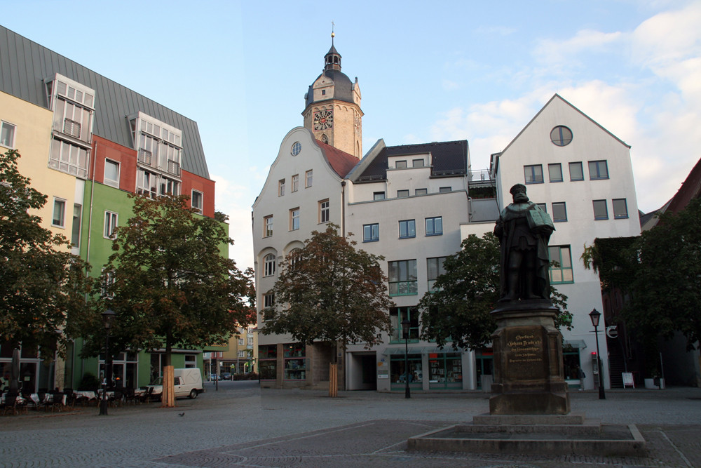 historischer Marktplatz von Jena