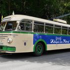 Historischer O-Bus in Solingen-Burg
