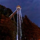                  Historischer Personenaufzug in Bad Schandau