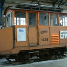 Historischer schleifwagen aus Karl- Marx-Stadt