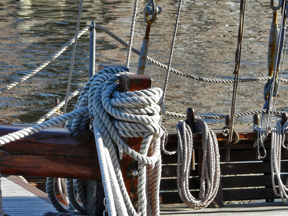 Historischer Segler in Wismar