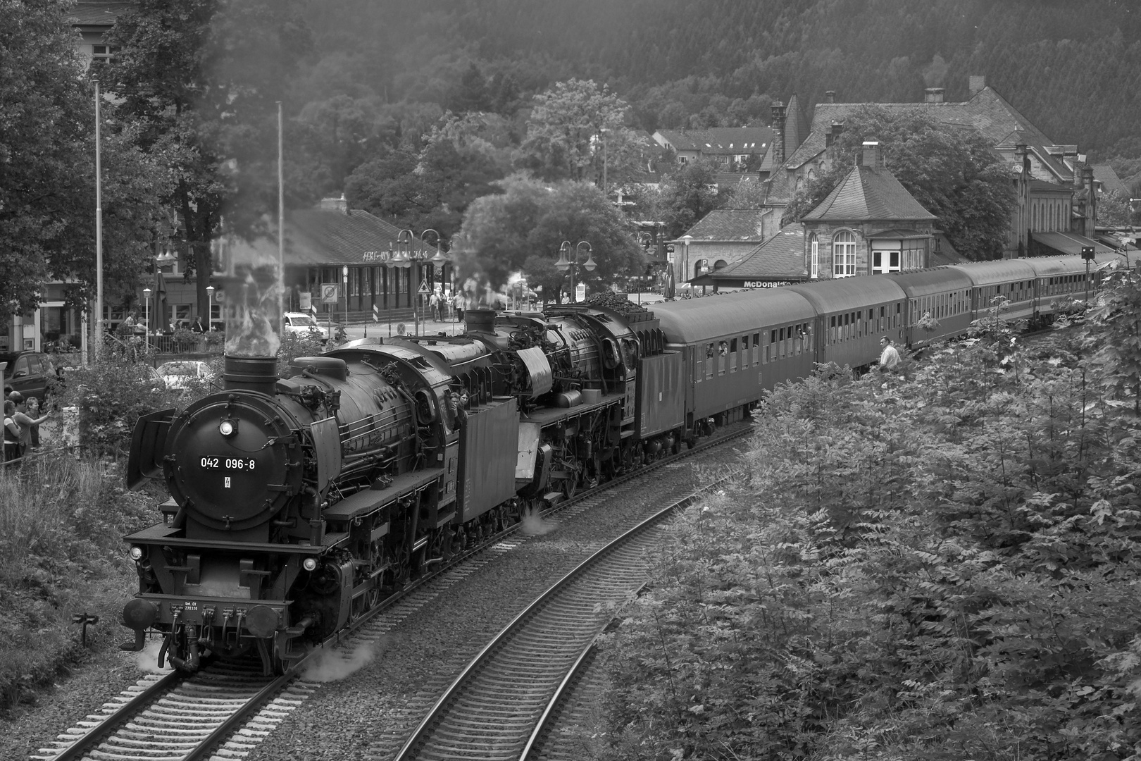 Historischer Sonderzug Menden-Goslar 16.07.2011