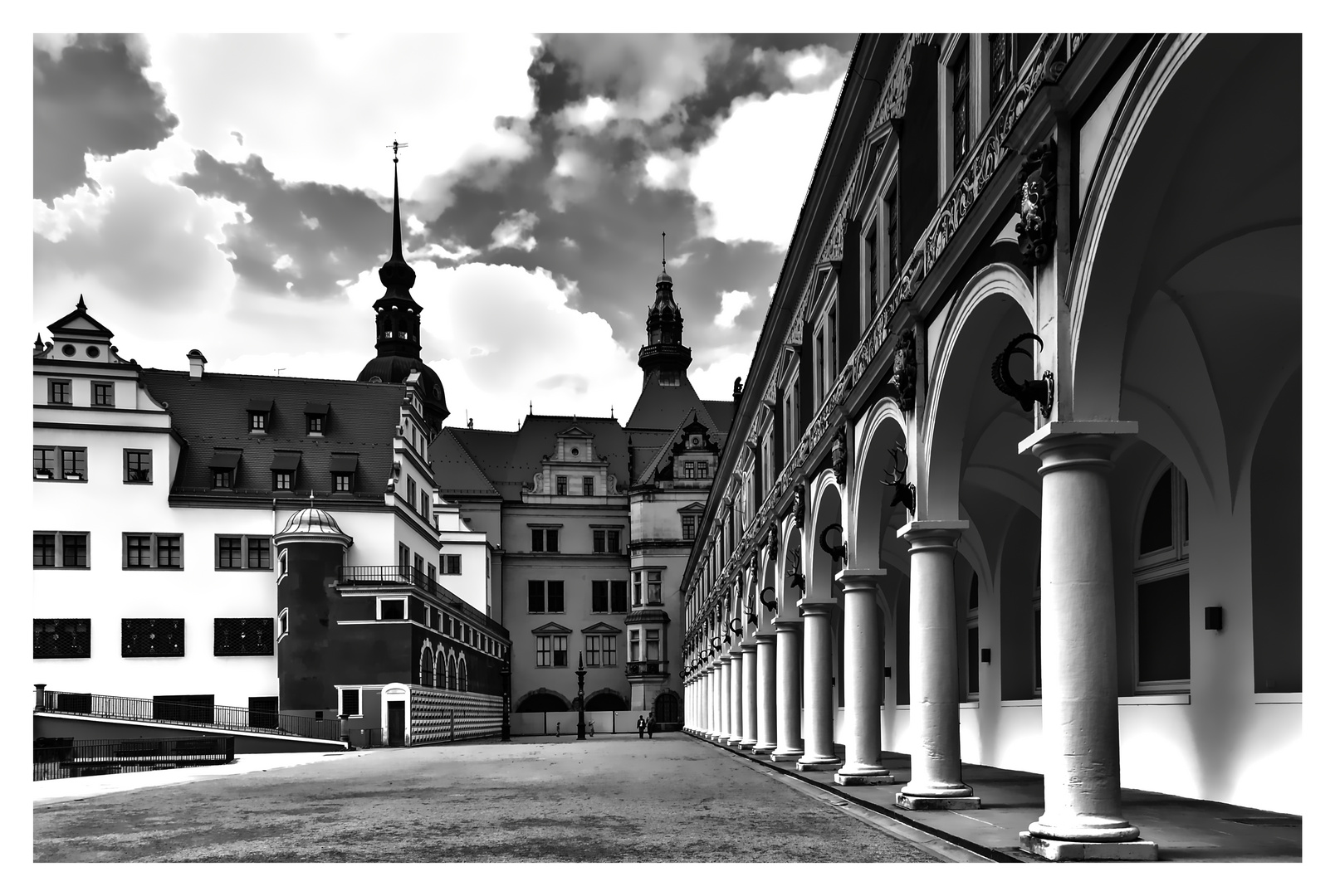historischer Stallhof Dresden