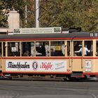 historischer Staßenbahnwagen in Bremen