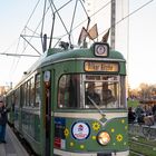 Historischer Straßenbahnwagen