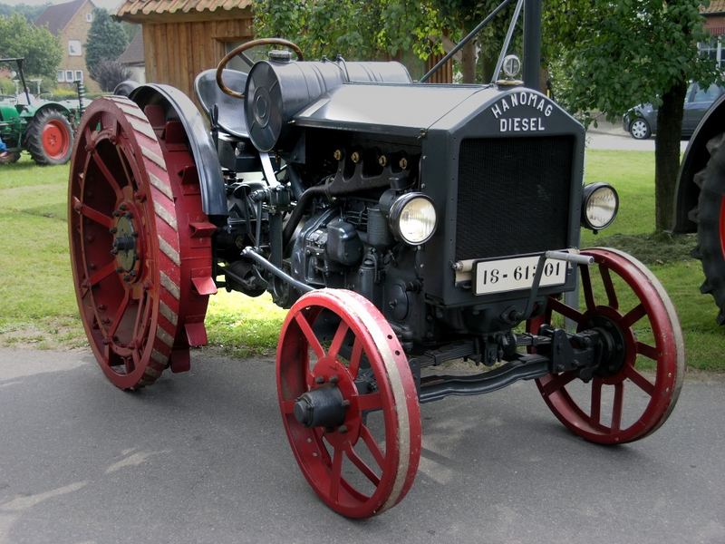 Historischer Traktor