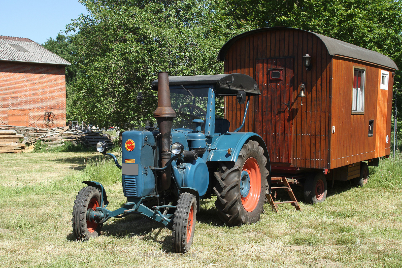 Historischer Traktor: Lanz Bulldog