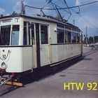 Historischer Triebwagen der EVAG Erfurt