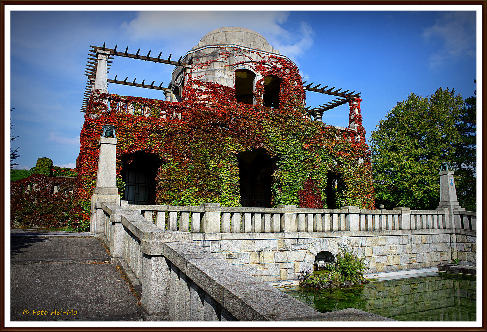 Historischer Wasserbehälter