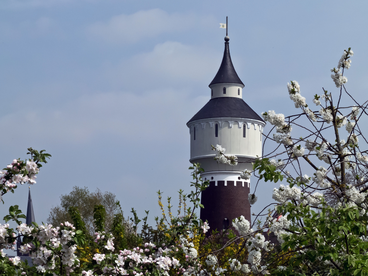 Historischer Wasserturm in Krefeld-Hüls