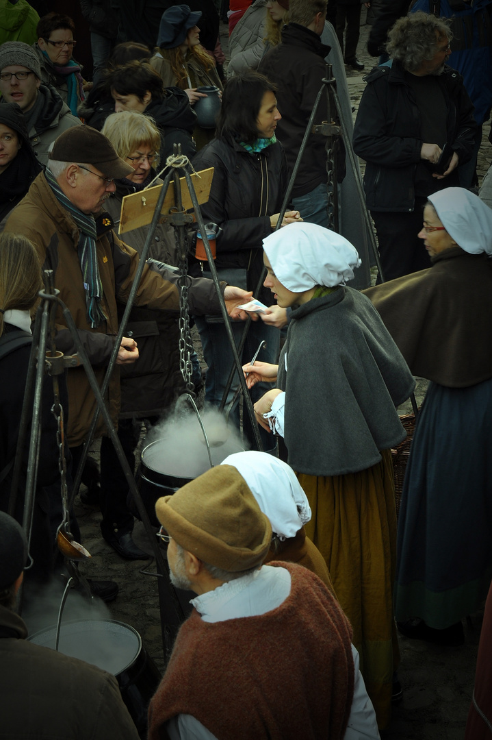 historischer Weihnachtsmarkt