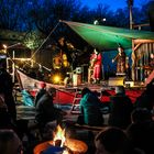 historischer Weihnachtsmarkt in Rostock