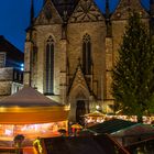 Historischer Weihnachtsmarkt vor der Marienkirche