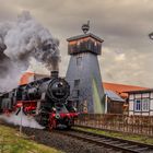 Historischer Zug am Gradierwerk Bad Salzungen