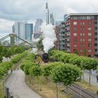 Historischer Zug anlässlich des Osthafenfestes in Frankfurt am Main - Juni 2014