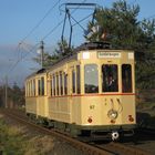 Historischer Zug auf dem weg nach Arheilgen