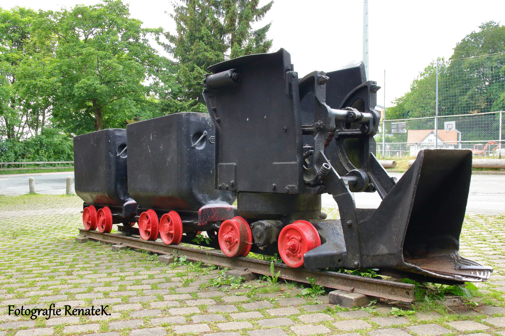 Historisches Abbaugerät für Silbererz in St. Andreasberg