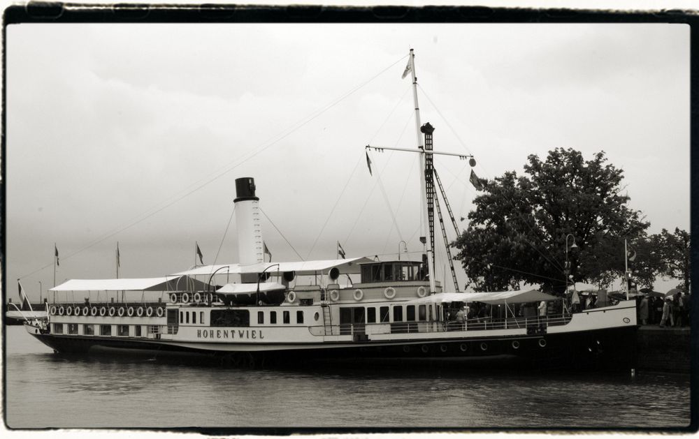 Historisches Ausflugsschiff "Hohentwiel"