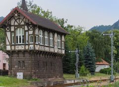 historisches Bahnwärterhäuschen II - Thale/Ostharz