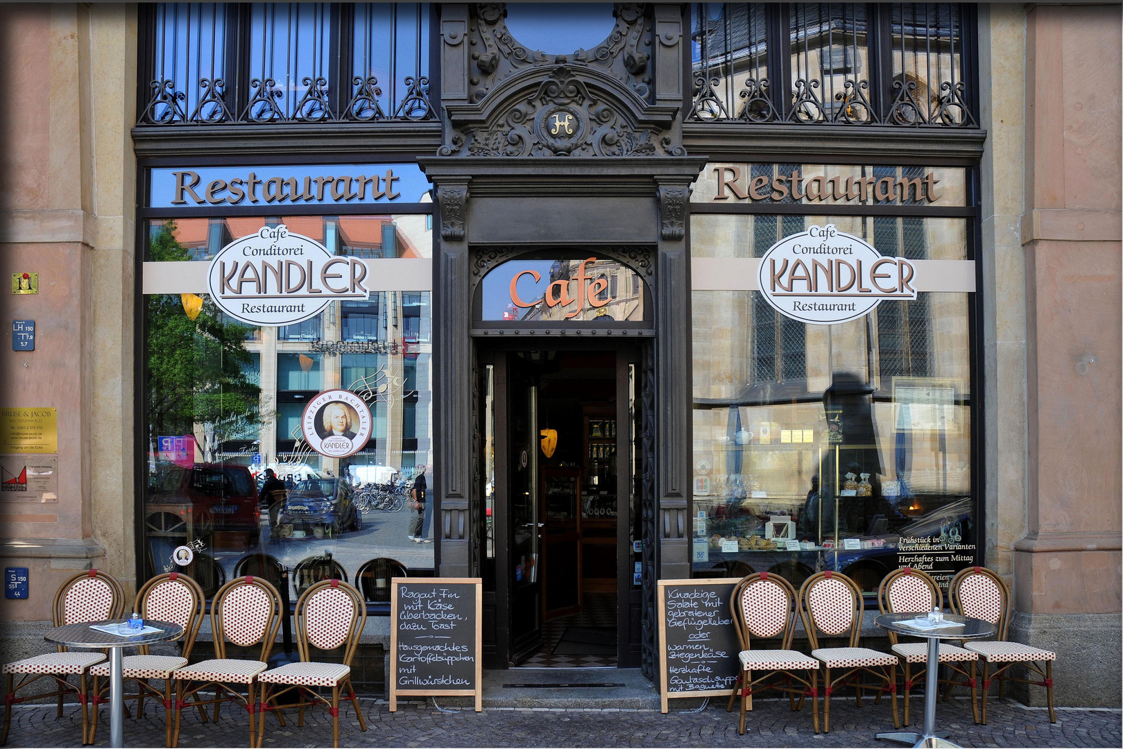 Historisches Cafe in Leipzig