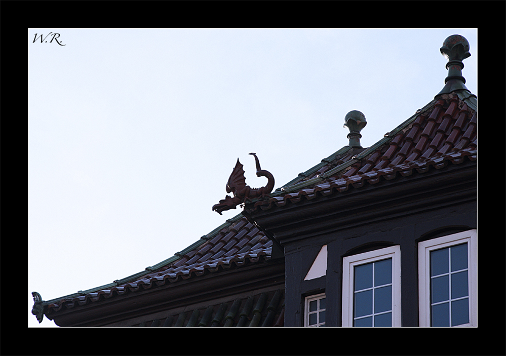 historisches Dach in Rheizabern.....