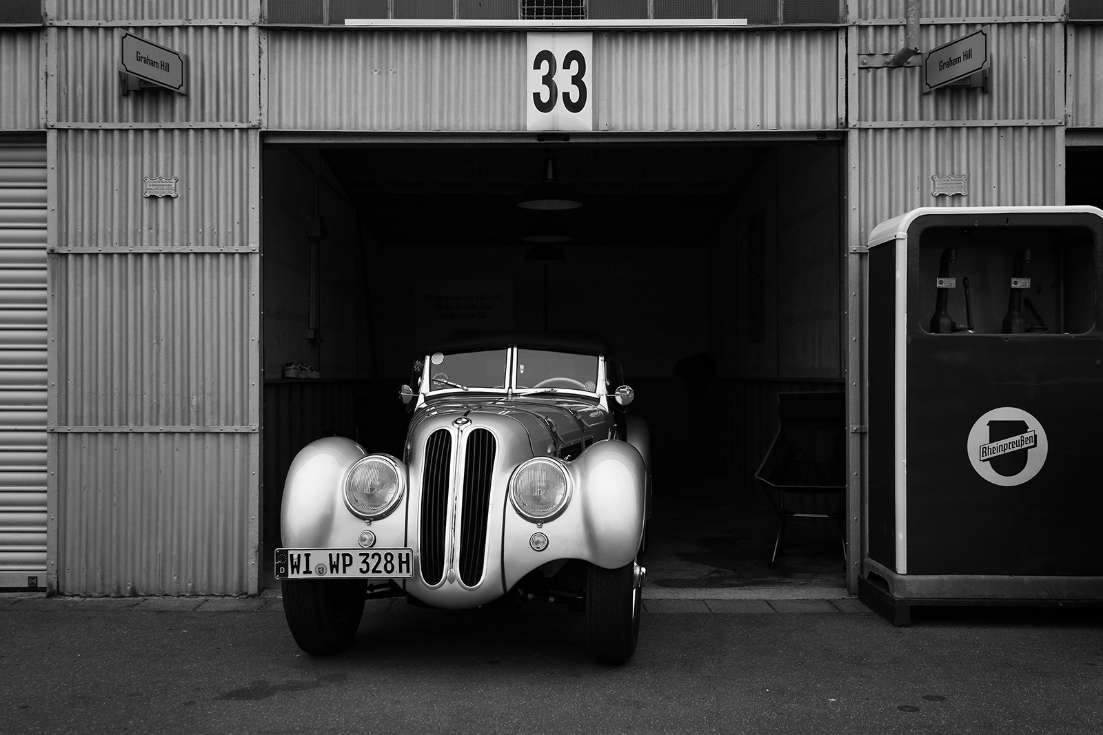 Historisches Fahrerlager Nürburgring