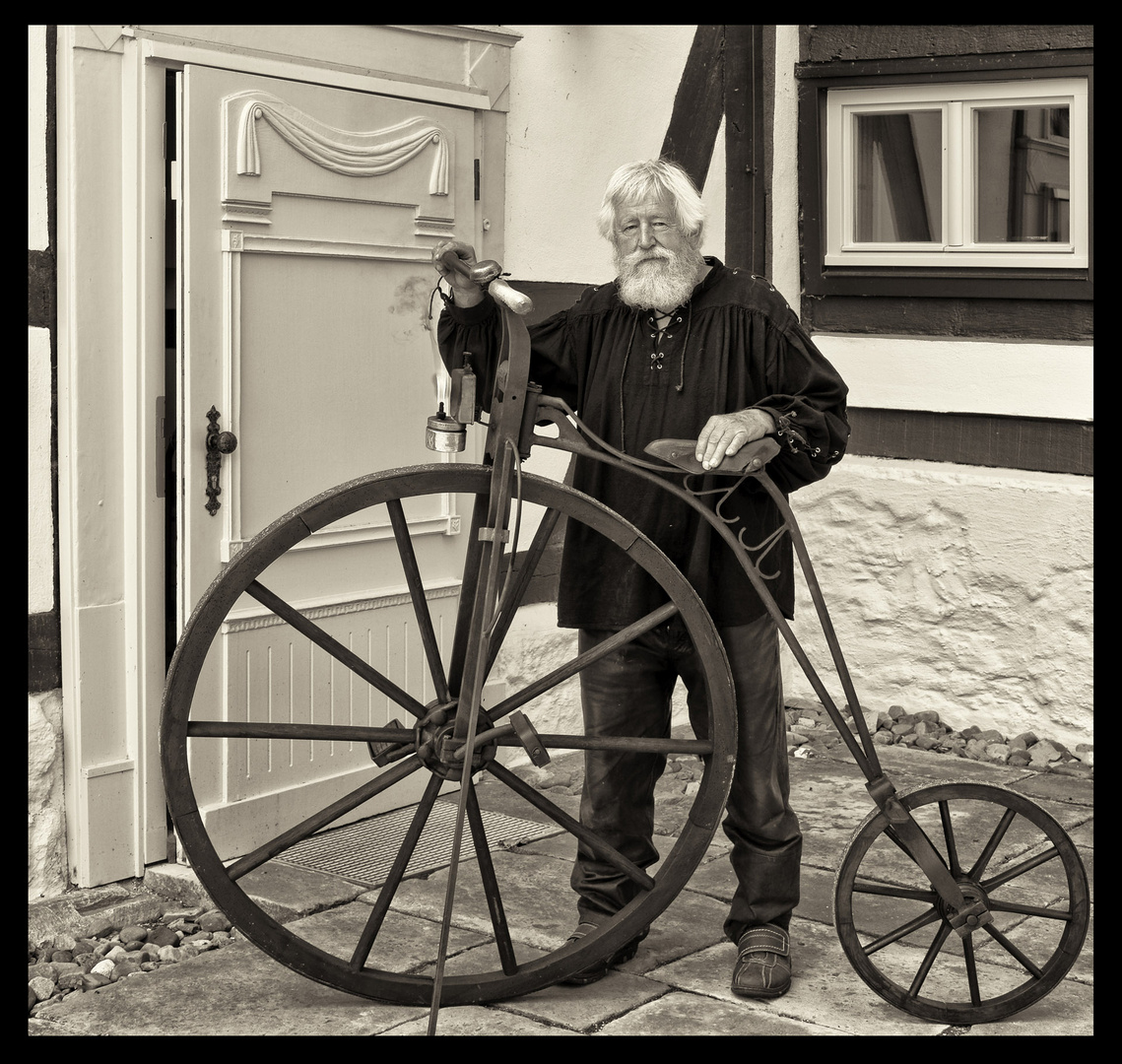 historisches Fahrrad