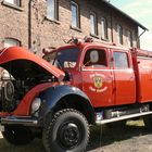 Historisches Feuerwehrfahrzeug