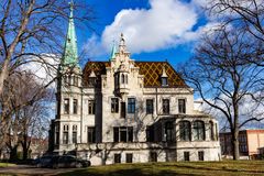 Historisches Gebäude in der Nähe des Weingarten