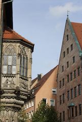 Historisches Gebäude mit Erker - Nürnberg
