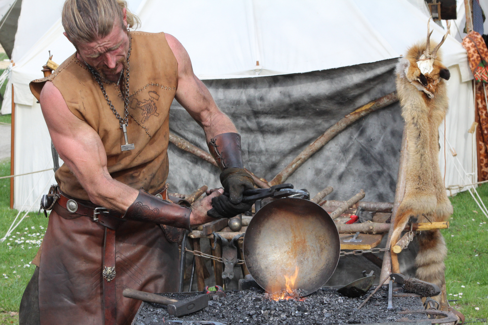 Historisches Handwerk - Schmied