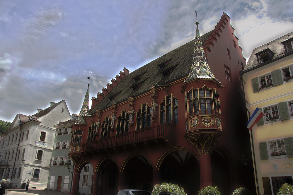 Historisches Kaufhaus in Freiburg