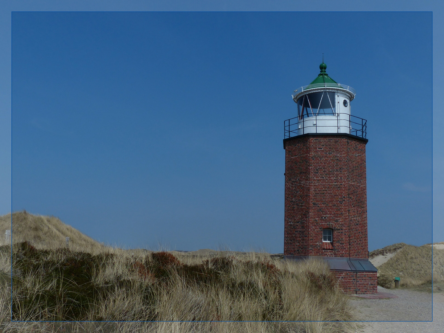 historisches Leuchtfeuer „Rotes Kliff“