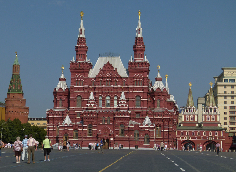 Historisches Museum am Roten Platz in Moskau