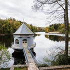 Historisches Pumpenhaus am Itzenplitzer Weiher 