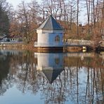 Historisches Pumpenhaus am Itzenplitzer Weiher