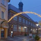 Historisches Rathaus der Hansestadt Stade mit Türmchen