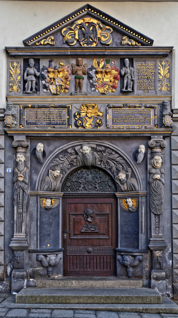 Historisches Rathausportal Gera 
