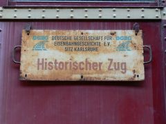 Historisches Schild...