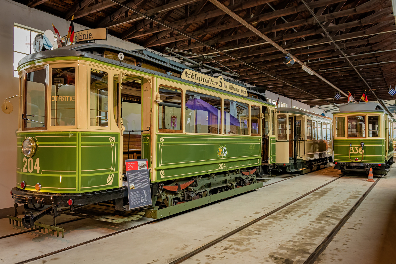 Historisches Straßenbahndepot St. Peter / Nürnberg