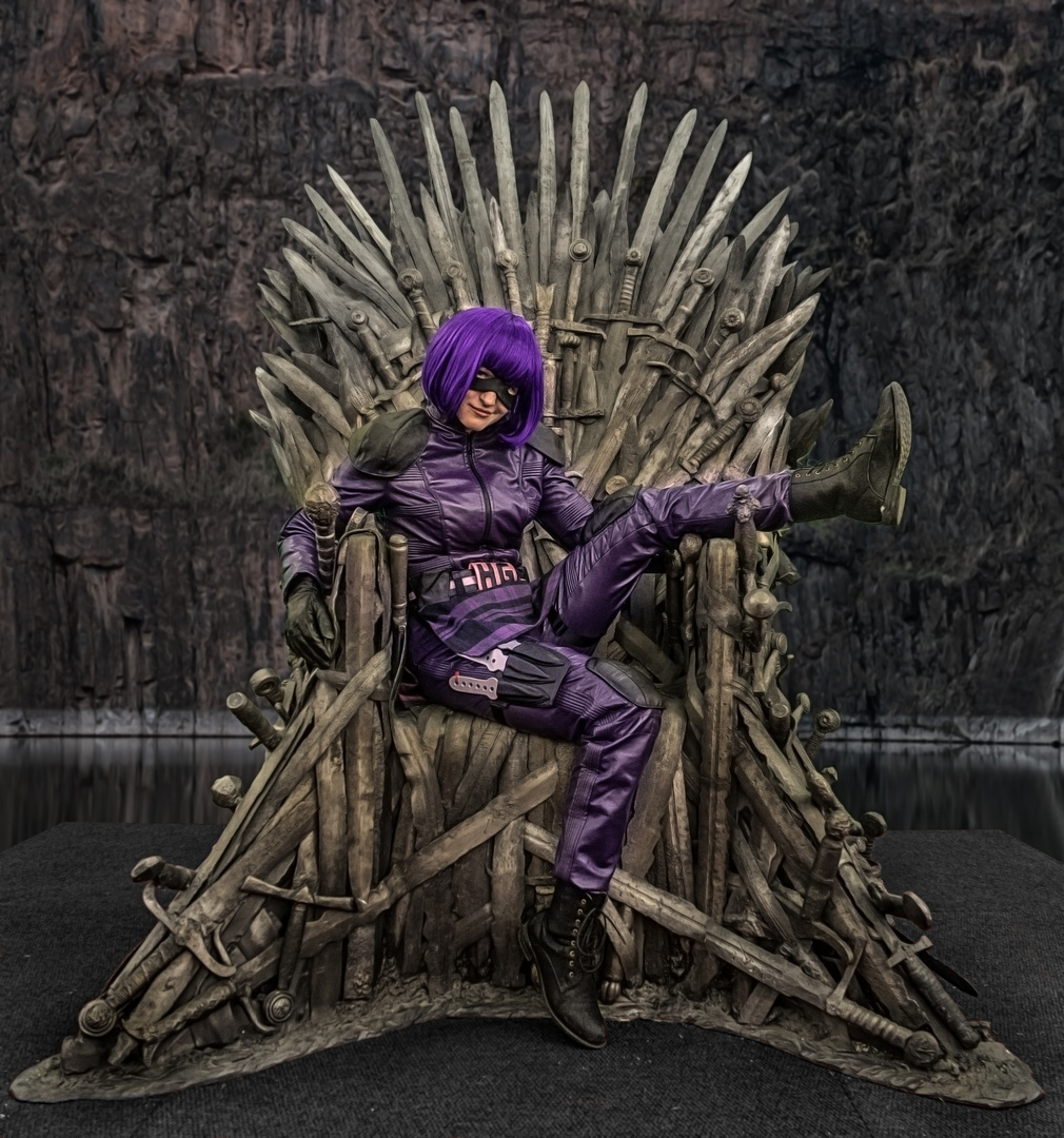 Hit Girl vs.Game of Thrones Comic Con Münich-1