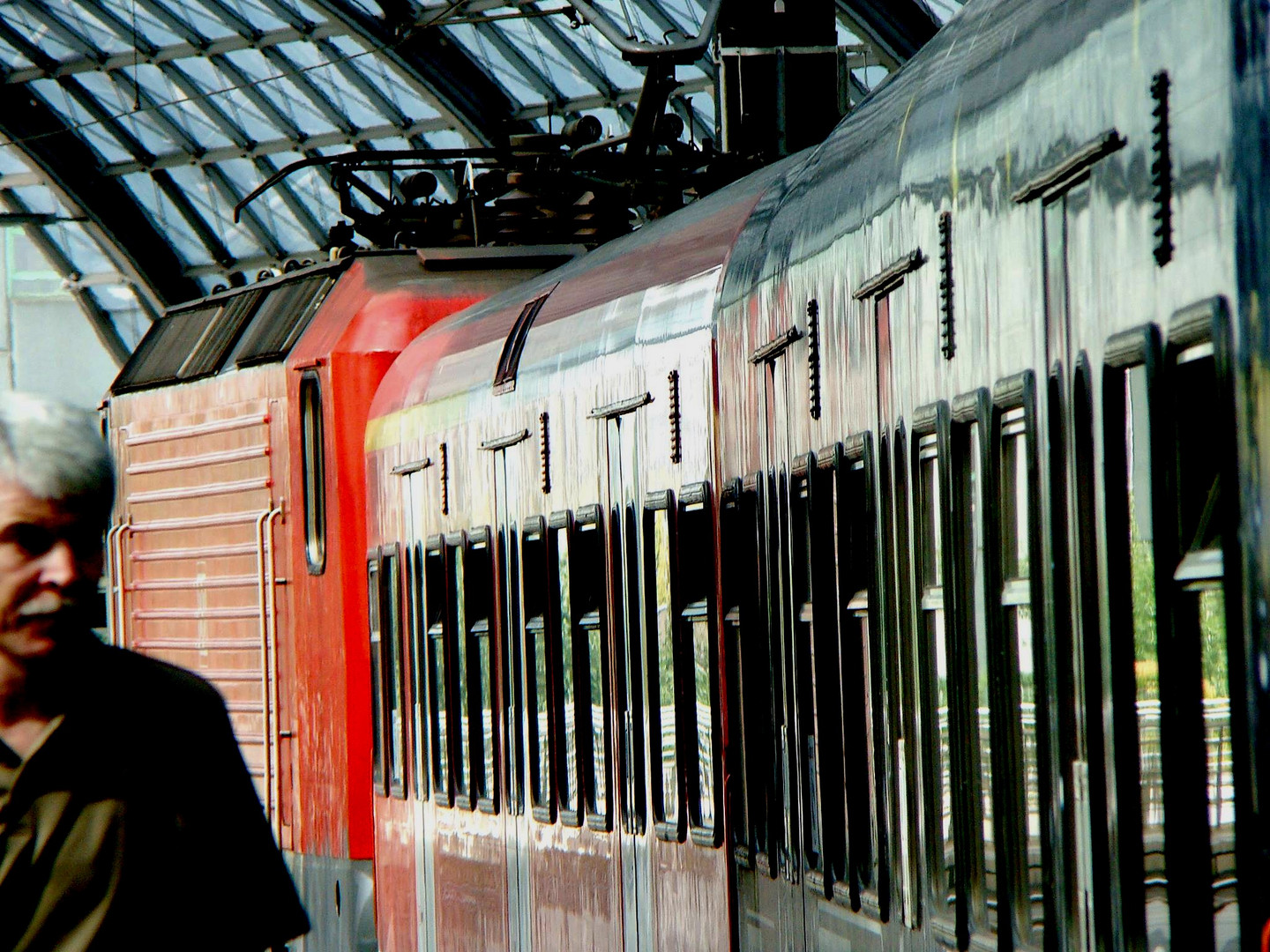 Hitzeberlin im Hauptbahnhof