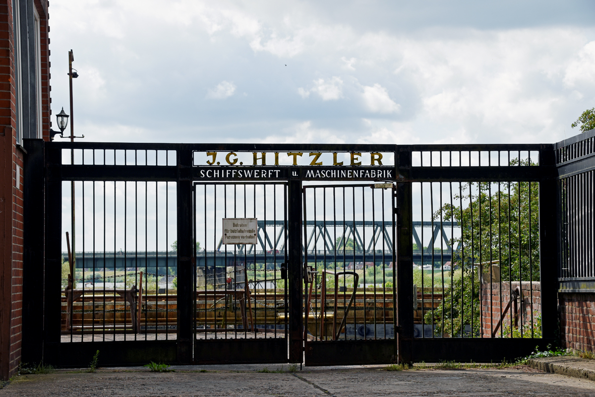 Hitzler-Werft in Lauenburg