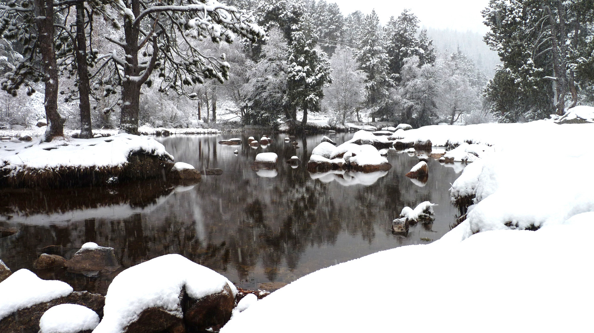 Hiver à Barrès