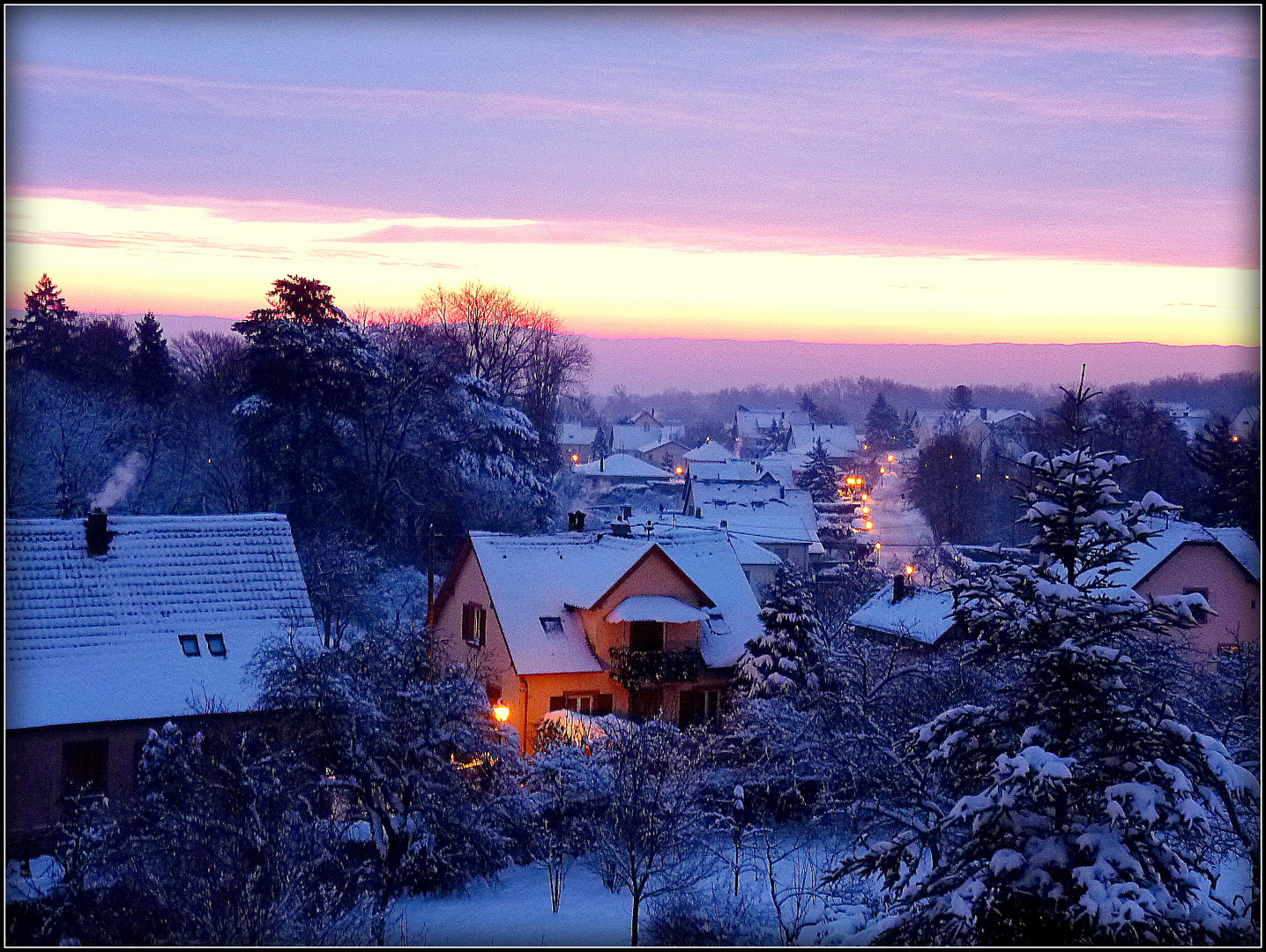 HIVER en ALSACE - 11 - 