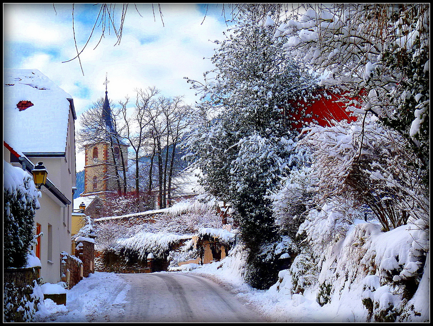 HIVER en ALSACE - 6 -