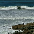 Hiver et la mer au Portugal