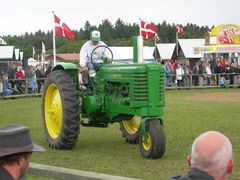 Hjørring/DK ;Landwirtschaftsausstellung;Oldtimershow; John Deere GP.Bj1938.