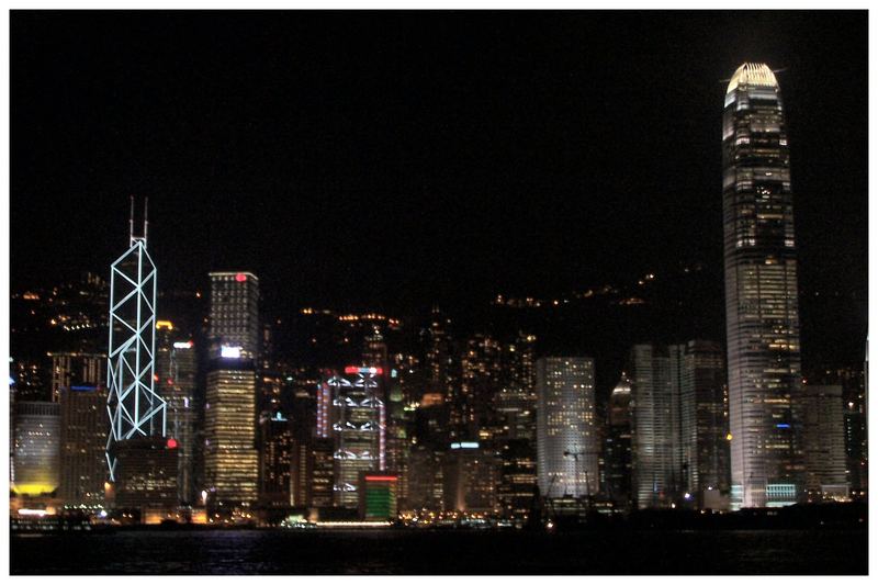 HK at night