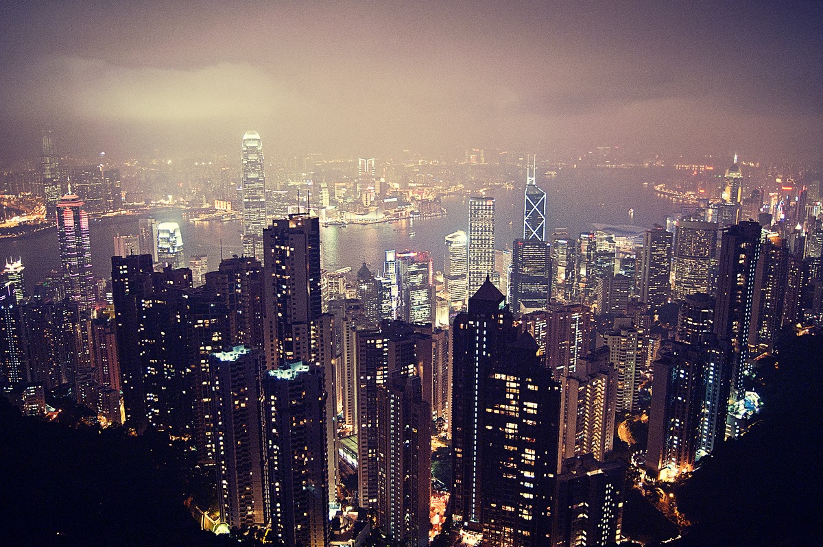 HK by night